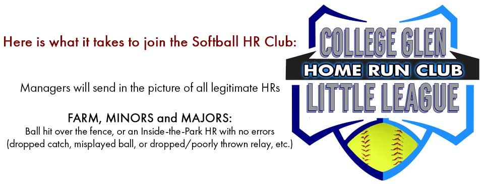 Softball HR Club