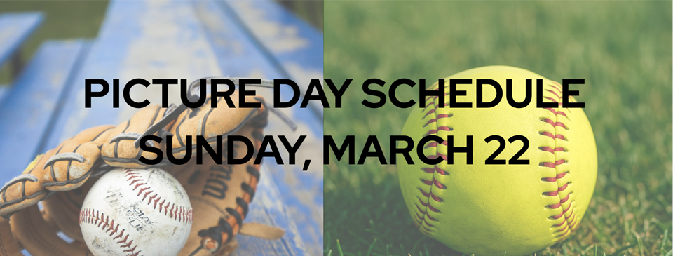 PICTURE DAY SCHEDULE