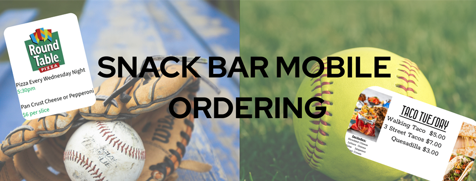 SNACK BAR MOBILE ORDERING